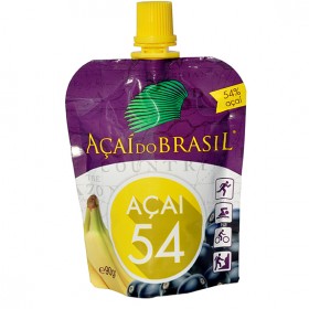 Bebida de acai do Brasil con banana